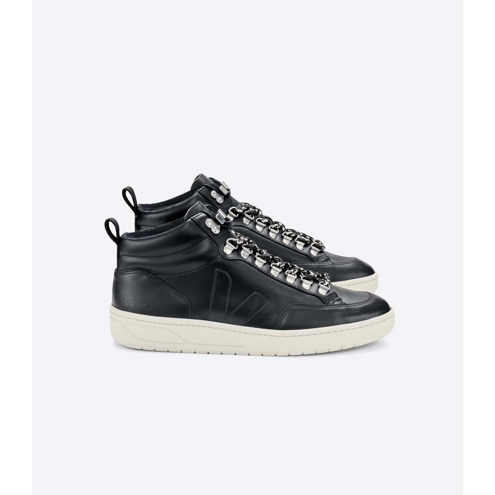 Inalti Dama Veja RORAIMA LEATHER Black/White | RO 355CTV